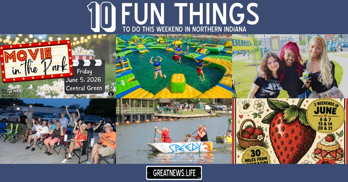 10 Fun Things To Do in Northern Indiana this weekend, June 4 – June 7