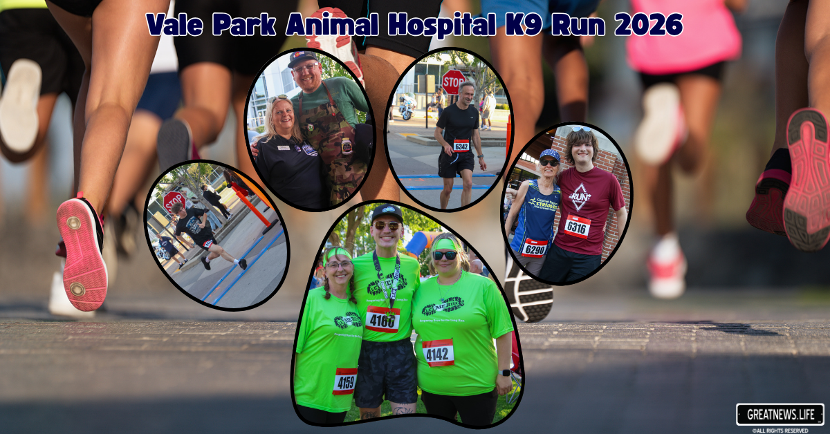 Vale Park Animal Hospital and Valpo PD get residents and their dogs active for K-9 Run