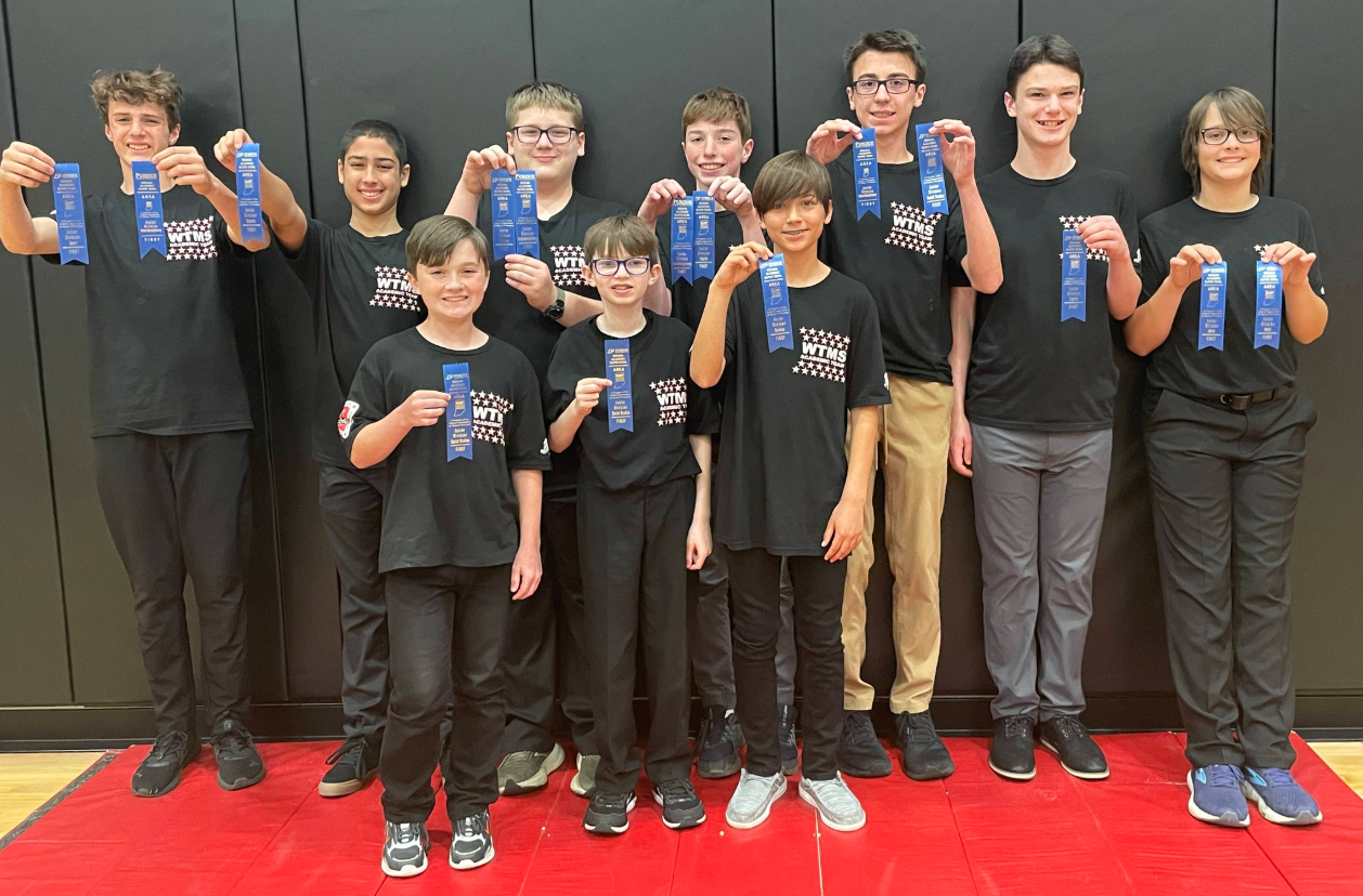 Washington Township Middle School Science Wins State Championship; Interdisciplinary and Social Studies State Runner-Up At Academic Super Bowl Competition