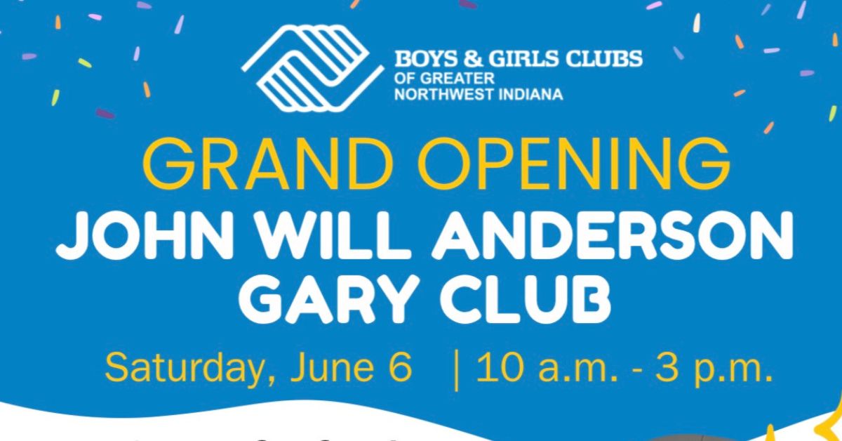 John Will Anderson Gary Club Grand Opening