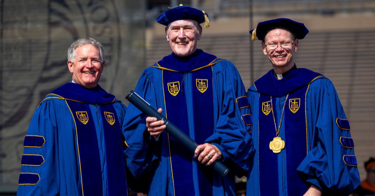 1st Source Bank Executive Chairman Receives Honorary Degree from the University of Notre Dame