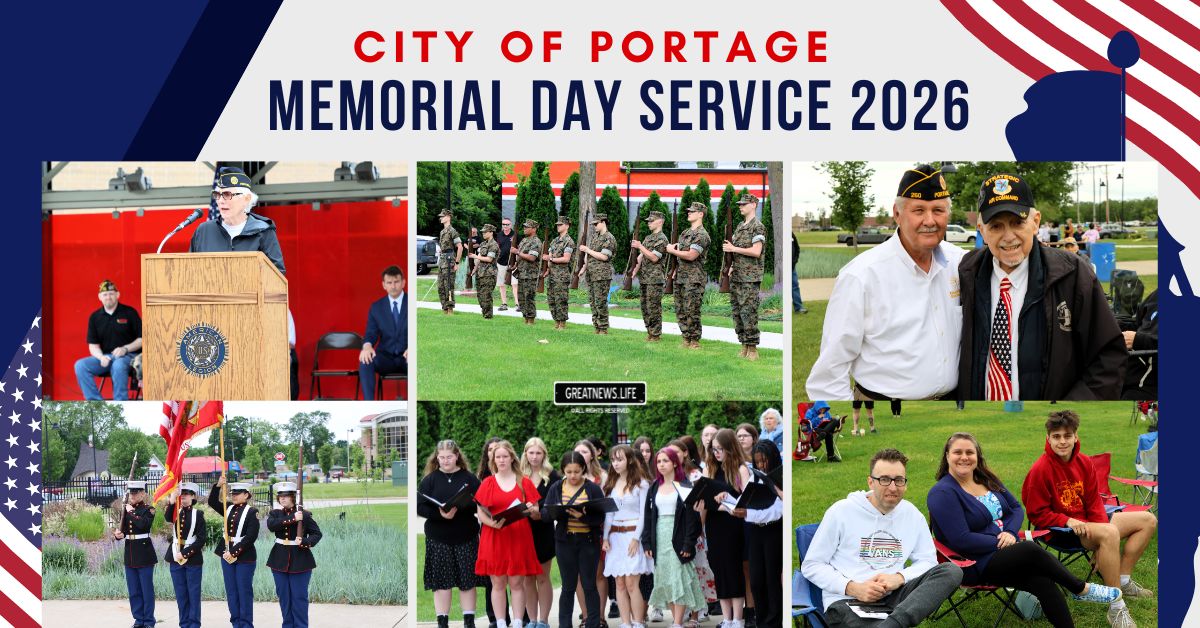 City of Portage honors fallen heroes with Memorial Day Service