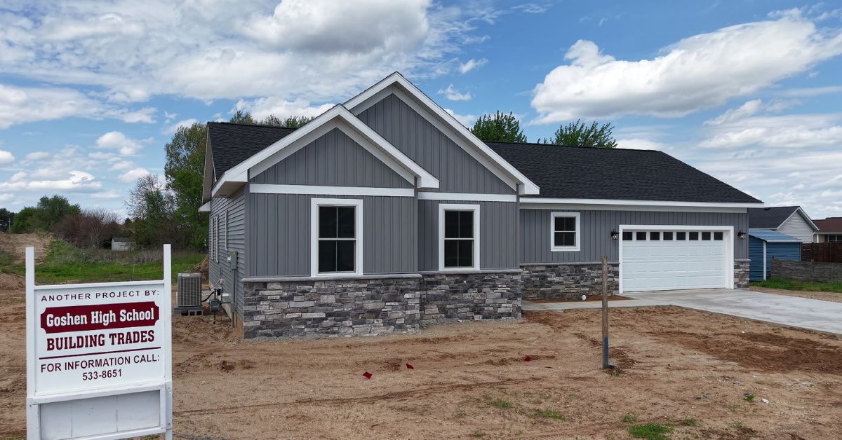 Public Invited to Open House for 50th Goshen High School Building Trades Home