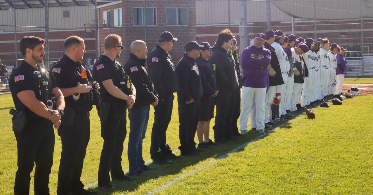 Heroes at Homeplate Honors Hobart First Responders