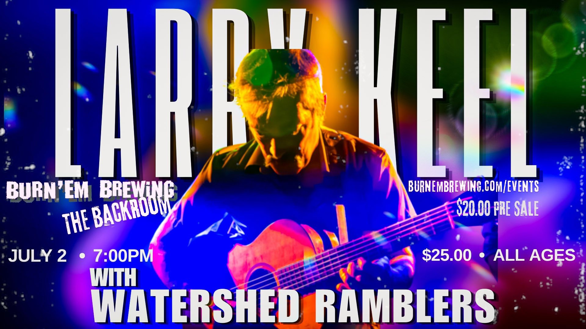 Larry Keel performs at The Back Room