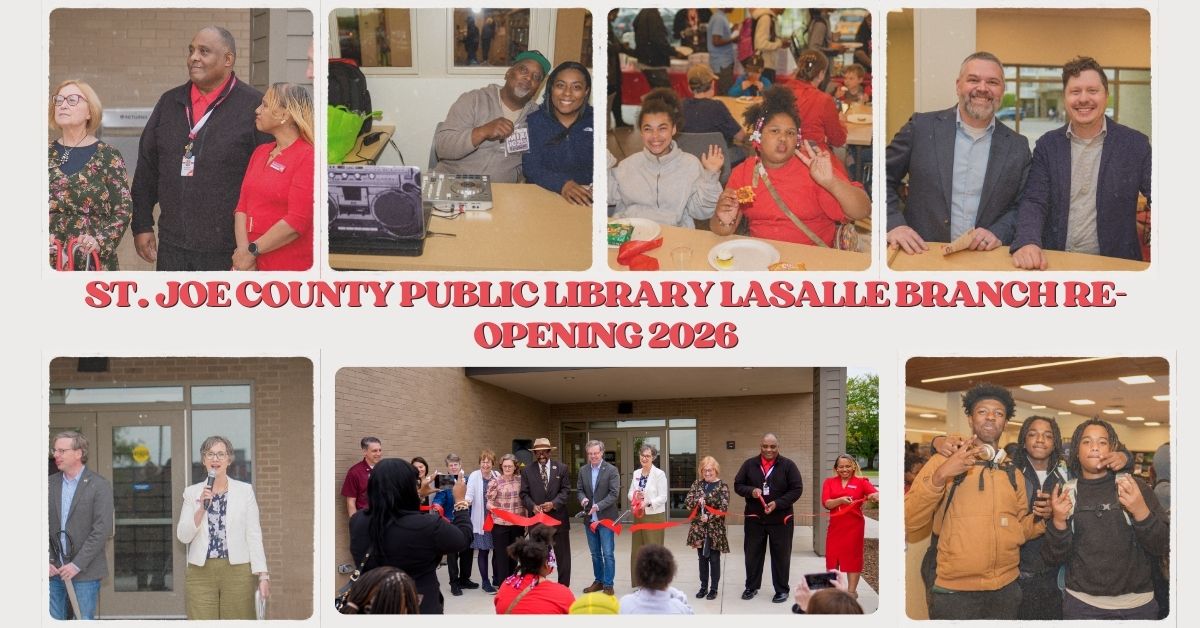 St. Joe County Public Library LaSalle Branch Re-Opening 2026