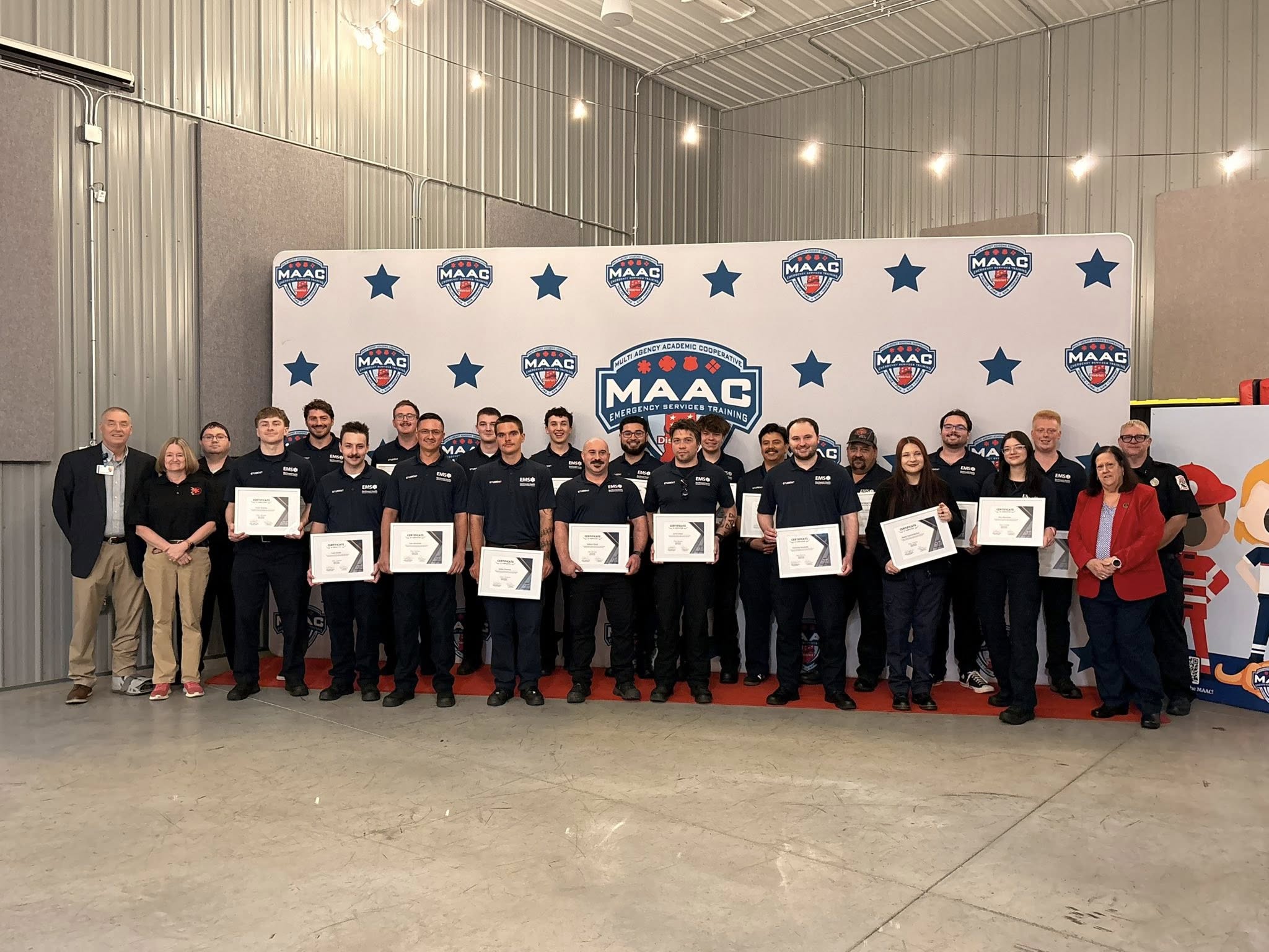 MAAC Foundation Celebrates 19 Winter 2026 EMT Academy Graduates