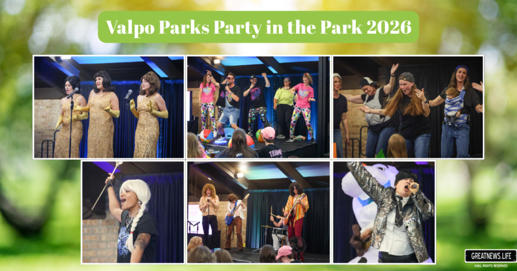 Contestants raise money for inclusive play space at Valpo Parks Foundation’s Lip Sync Battle in the Park