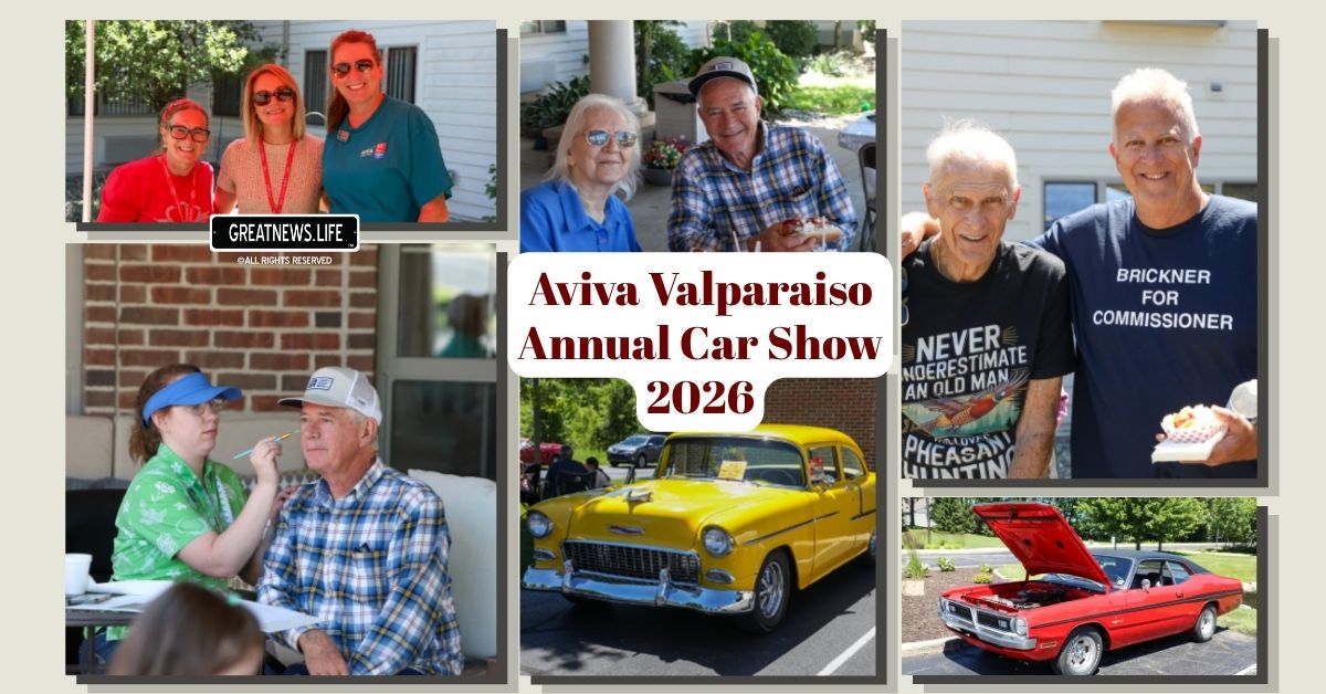 Aviva Valparaiso and Winamac Old Auto Club host another successful and fun car show for residents and community