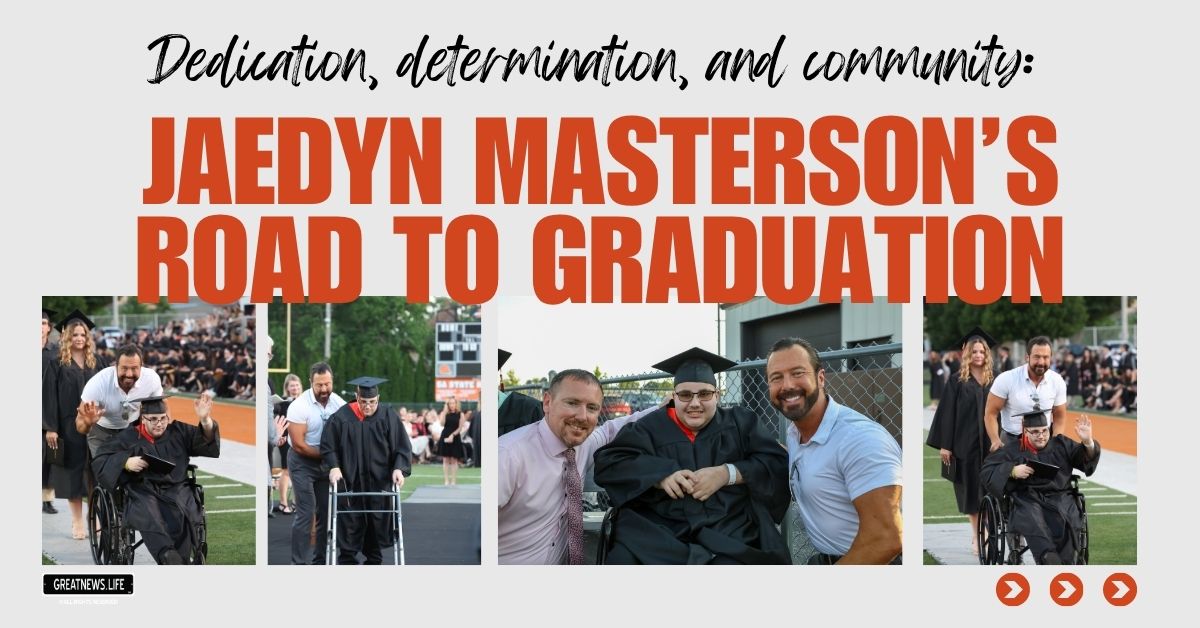 Dedication, determination, and community: Jaedyn Masterson’s road to graduation