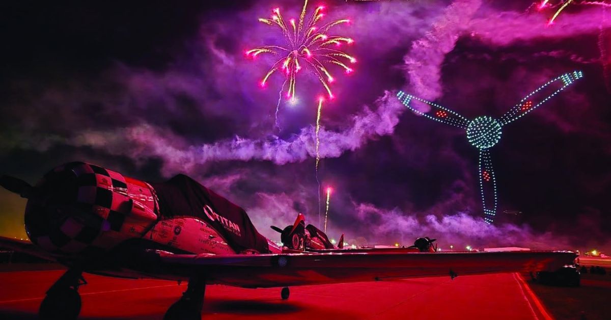 Gary Air Show Returns with New Addition:Twilight Drone &amp; Pyro Show