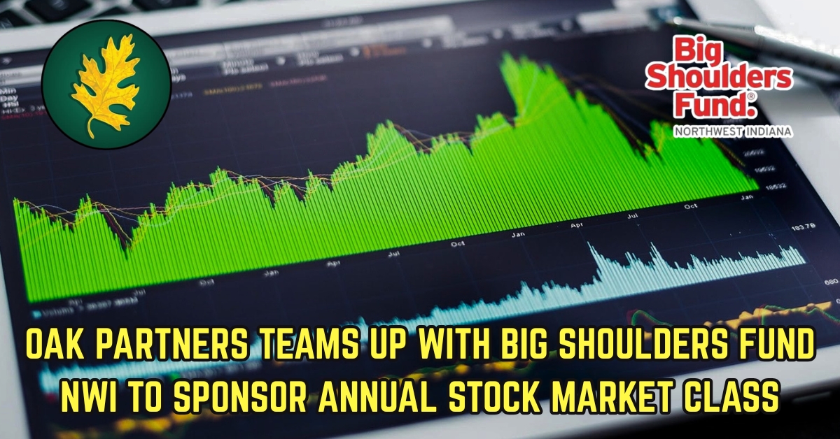 Oak Partners teams up with Big Shoulders Fund Northwest Indiana to bring stock market program to St. Mary Catholic Community School