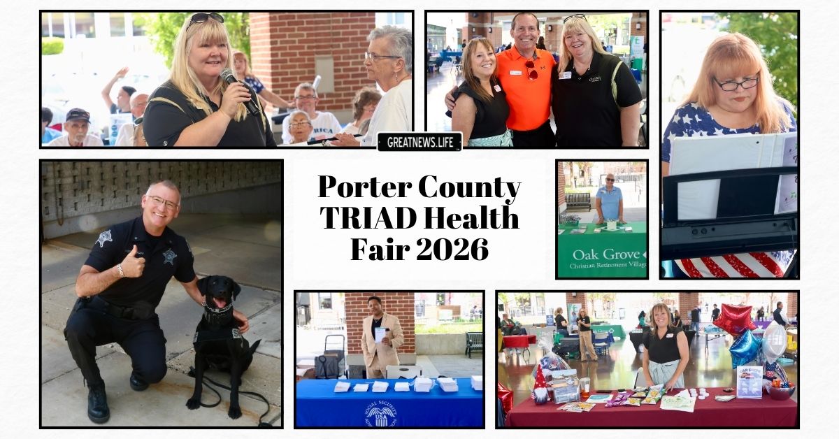 Porter County TRIAD connects with community and raises funds for Project Lifesaver at annual health fair