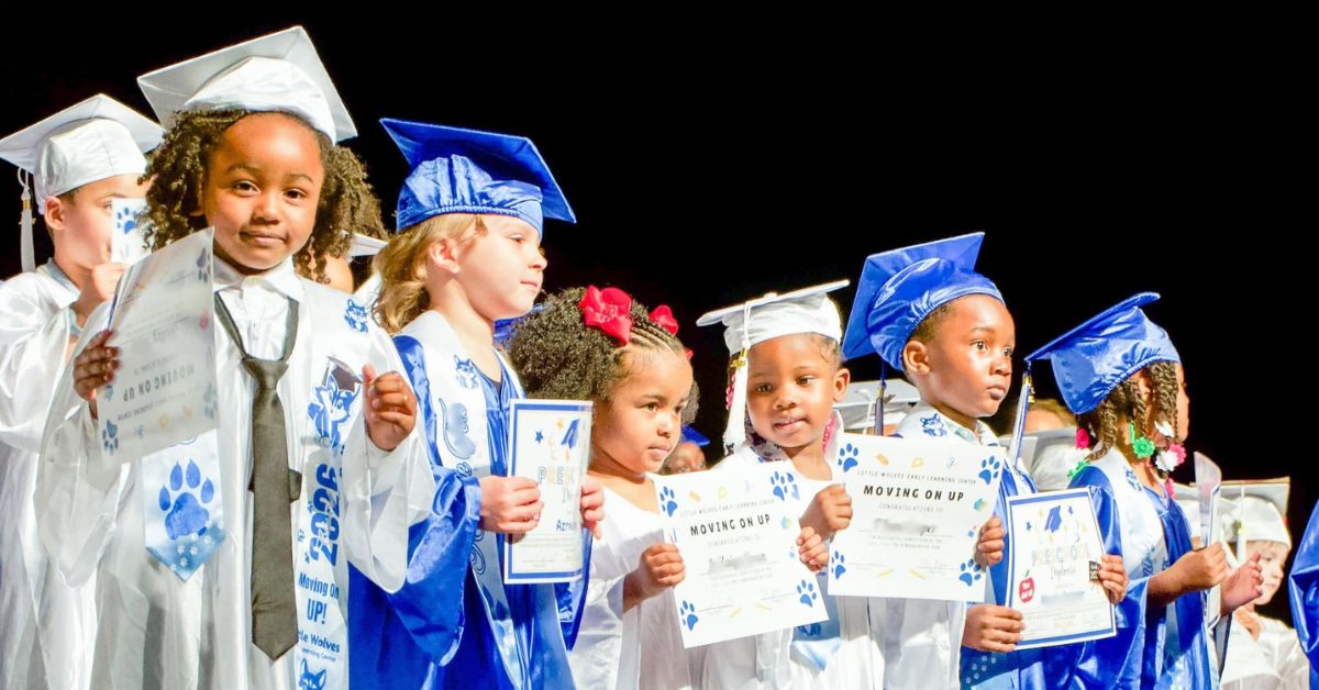 Little Wolves Early Learning Center Celebrates 58 Young Learners at Graduation Ceremony