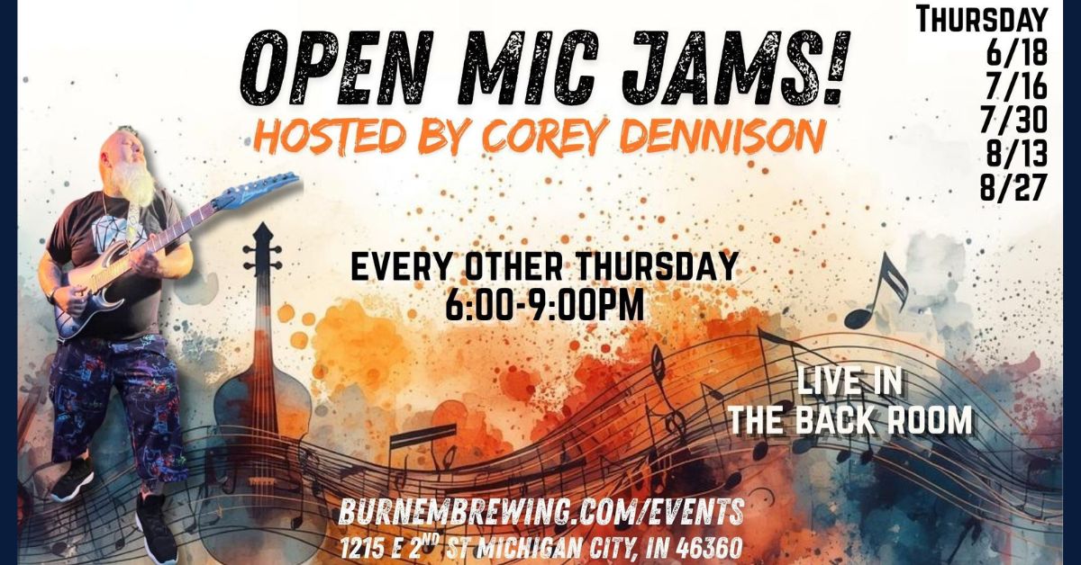 Open Mic Jams with Corey Dennison