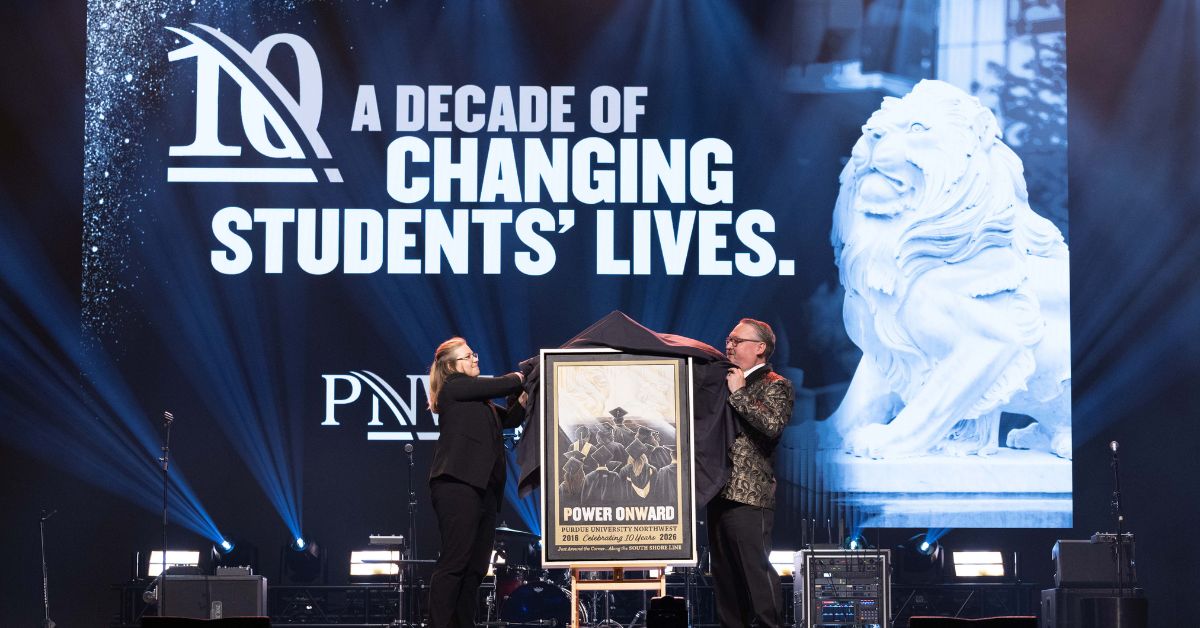 Purdue University Northwest celebrates lifechanging opportunities for students, regional impact at 10th anniversary gala