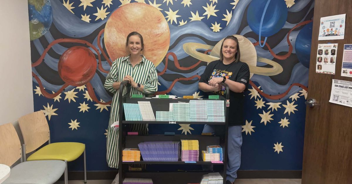 Associated Pediatricians promotes early literacy through the Reach Out and Read program