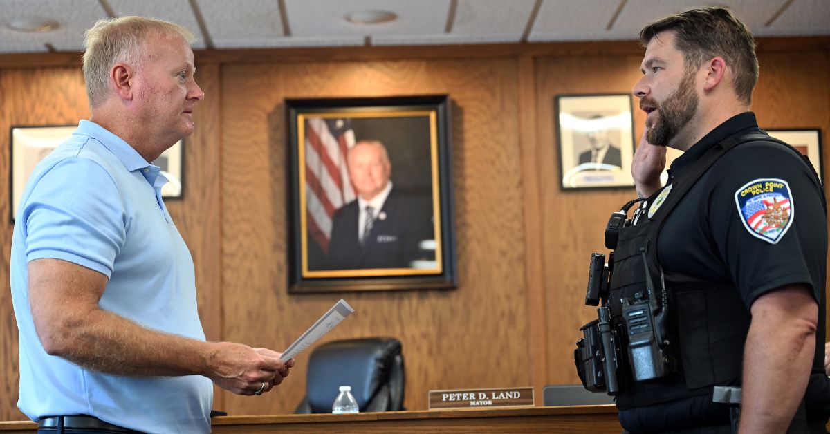 Crown Point Police Department Adds New Officer