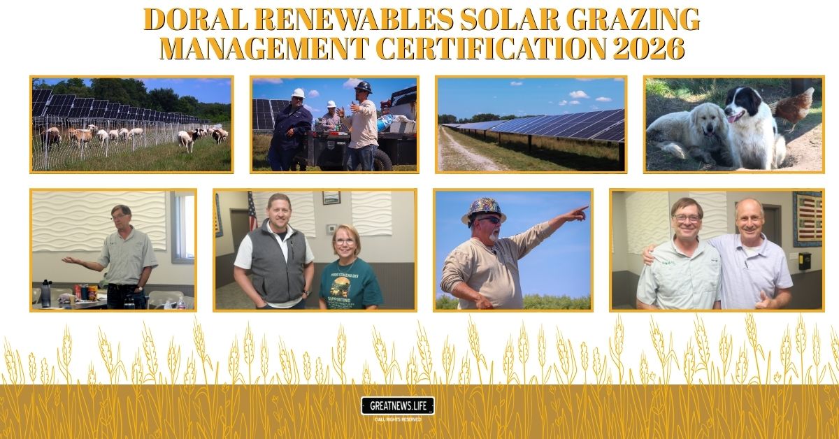 Doral Renewables combines classroom learning and field experience with Solar Grazing Management Certification