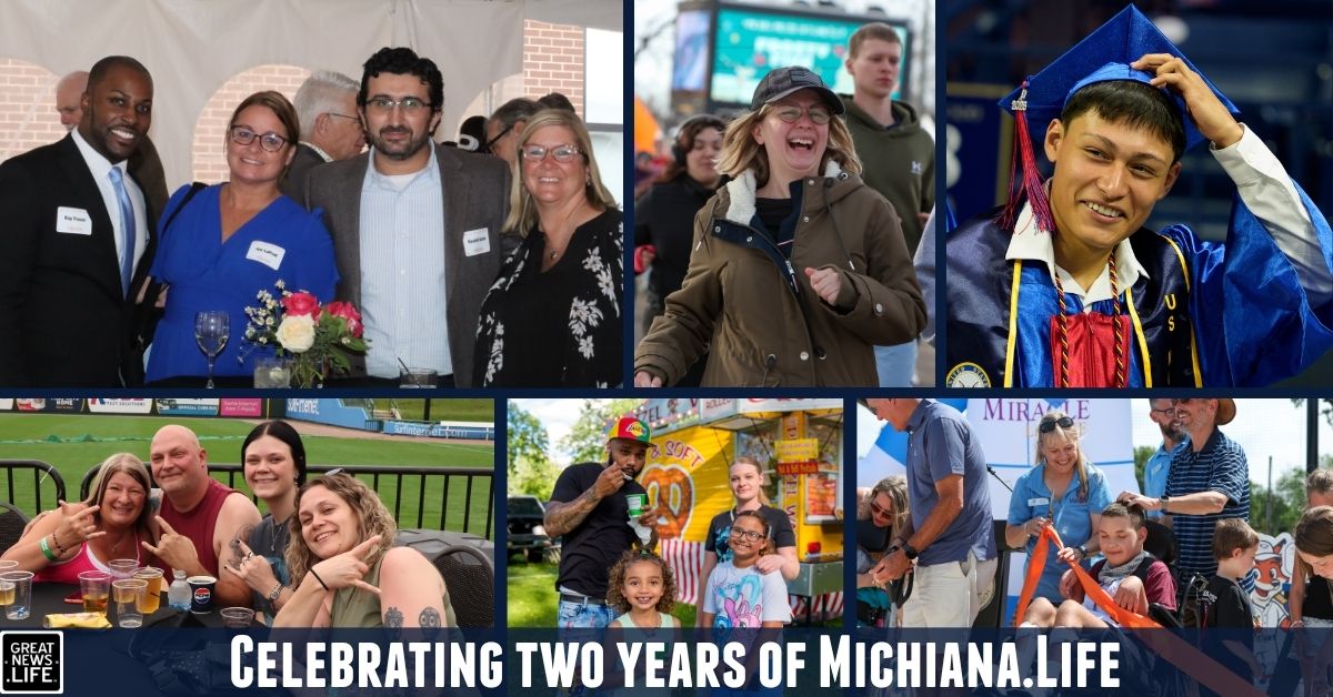 Celebrating Two Years of Positivity: Michiana.Life Shines Bright in Northern Indiana