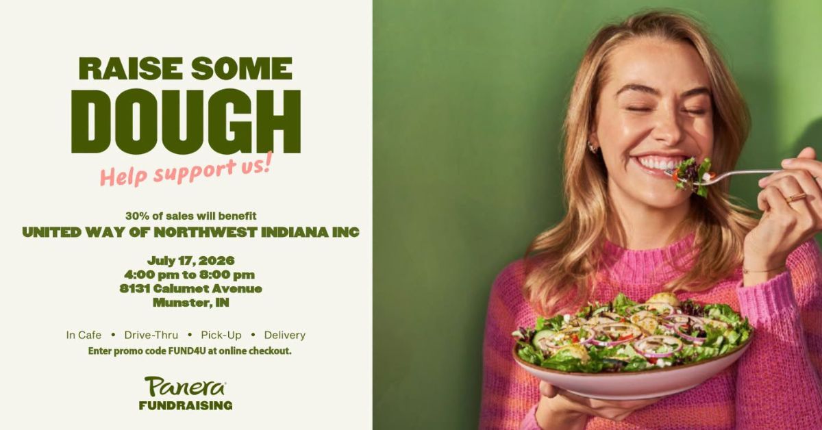 Raise Some Dough fundraiser for United Way Northwest Indiana