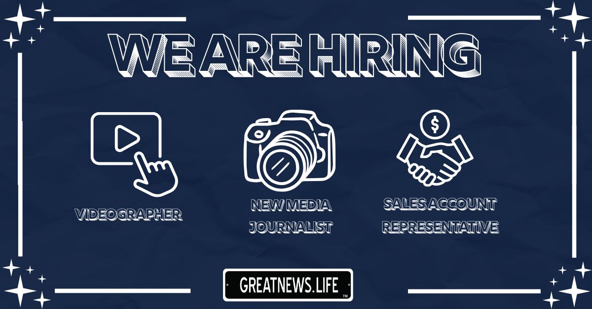 GreatNews.Life is hiring!