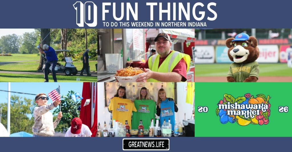10 Fun Things To Do in Northern Indiana this weekend, September 3 – September 6