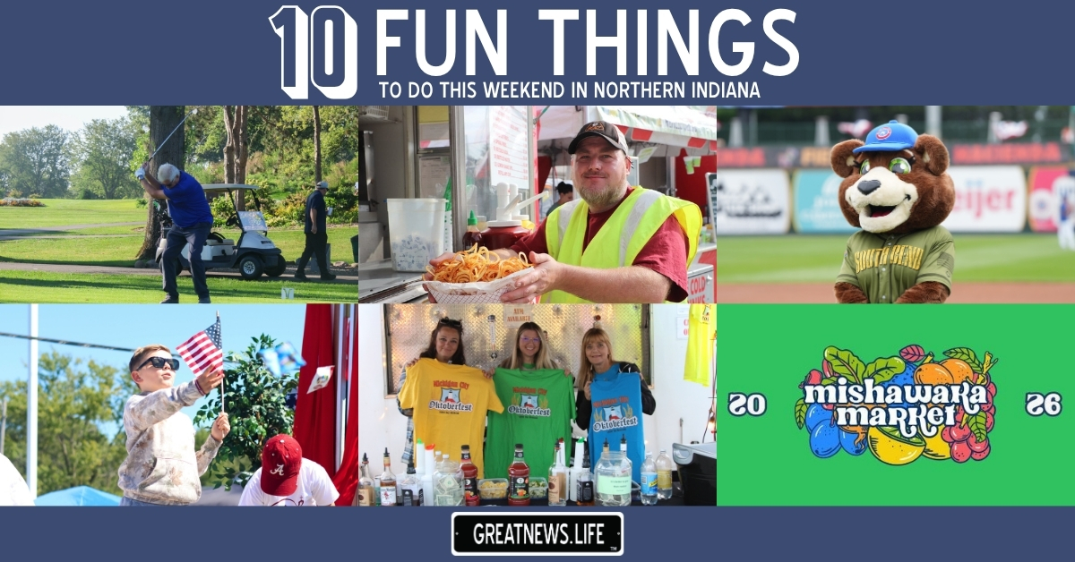 10 Fun Things To Do in Northern Indiana this weekend, September 3 – September 6