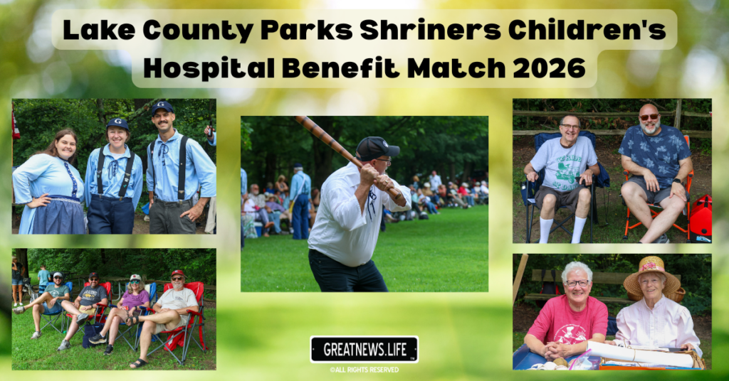 Lake County Parks Shriners Children’s Hospital Benefit Match 2026