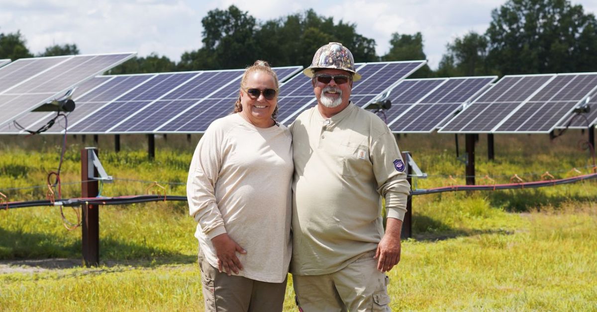 Solar project supports family farm through agrivoltaics/dual-use practices and long-term leasing