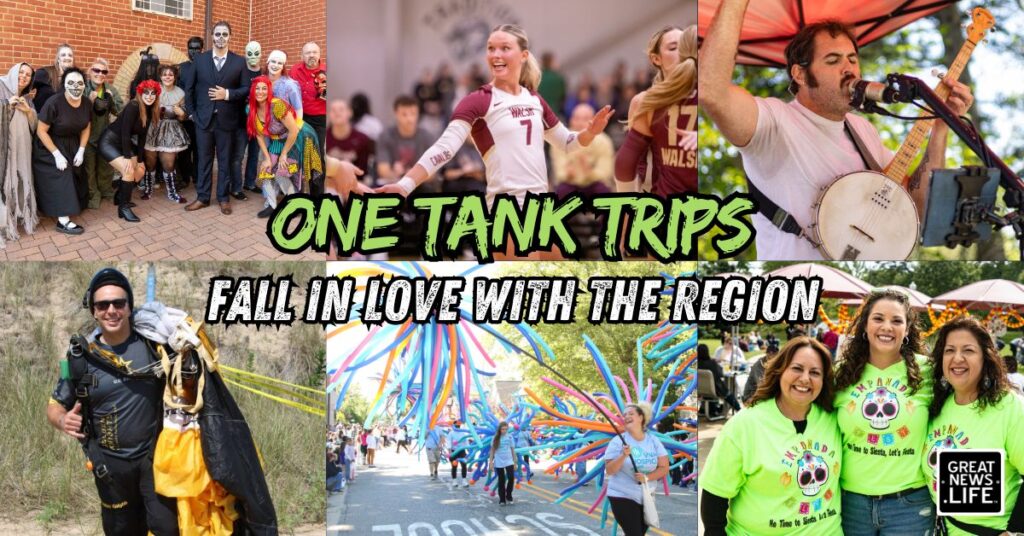 Experience the Region in fall with a one-tank trip with the South Shore CVA