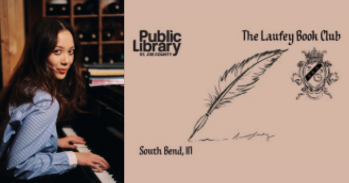 St. Joe County Public Library teams up with 2x GRAMMY Award-winning Artist and NY Times bestselling author Laufey for special-edition library card
