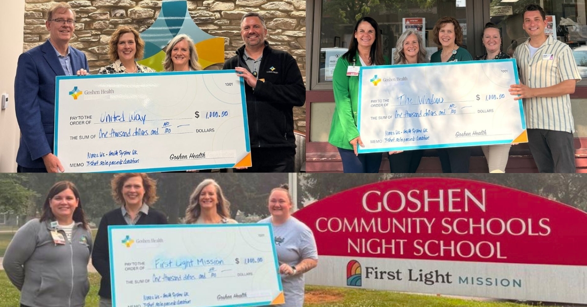 Goshen Health Nurses give back to the community through t-shirt sales