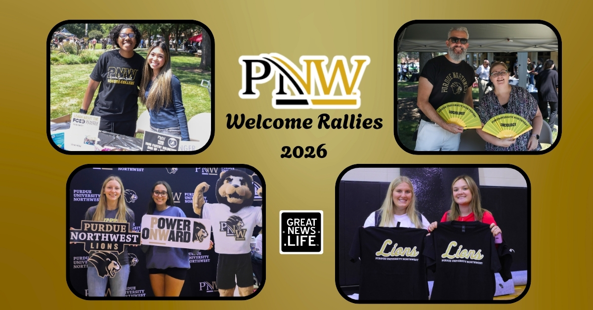 Purdue University Northwest welcomes new and returning students to campus with free swag, resources and connection