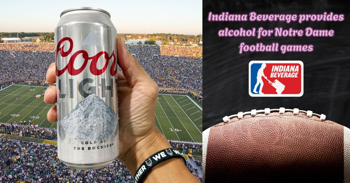 Notre Dame provides alcohol delivered by Indiana Beverage in stadium for the football season