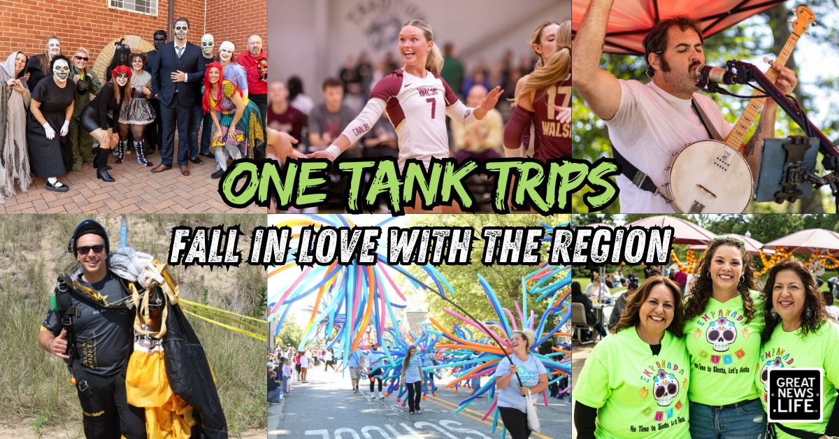 Experience the Region in fall with a one-tank trip with the South Shore CVA