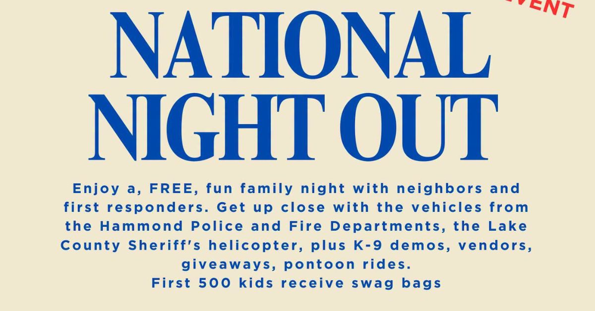 City of Hammond and Hammond Police Department National Night Out 2026