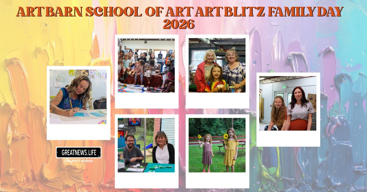 Art Barn School of Art crafts, creates, and wraps up its 10th annual Art Blitz with Family Day