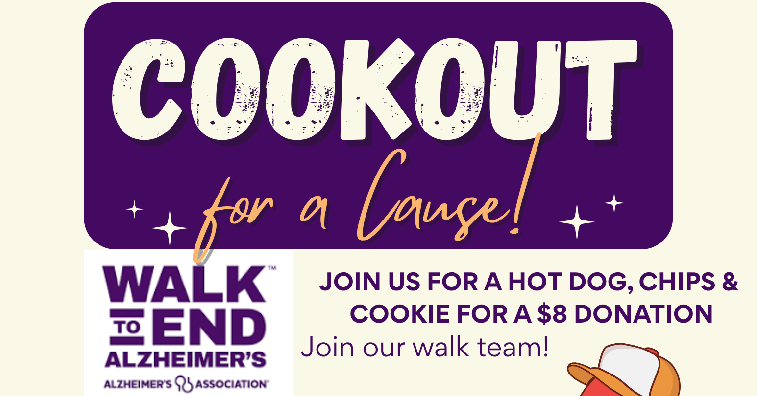 Cookout for a Cause Alzheimer’s Association
