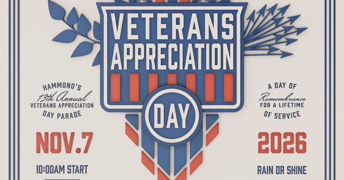 City of Hammond Veterans Appreciation Day Parade 2026