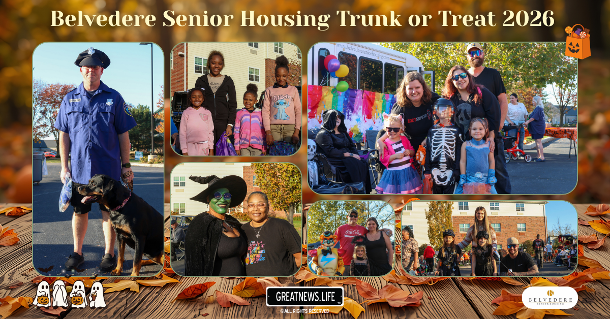 Belvedere Senior Housing put their residents in the Halloween spirit with Trunk or Treat