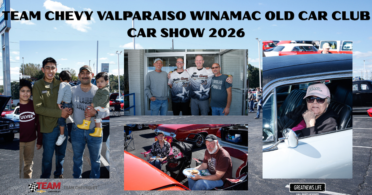 Team Chevrolet of Valparaiso teams up with Winamac Old Auto Club for annual car show and cookout