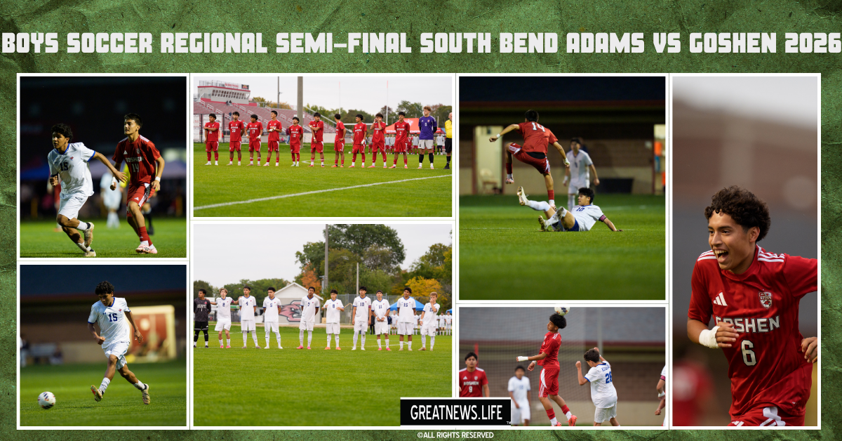 BOYS SOCCER REGIONAL SEMI-FINAL South Bend Adams VS Goshen 2026