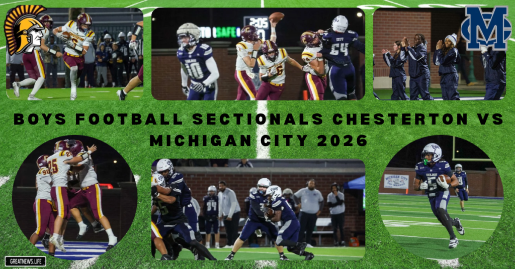 BOYS FOOTBALL SECTIONALS Chesterton VS Michigan City 2026