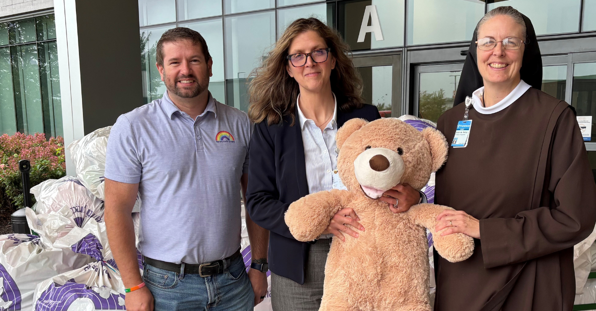 Franciscan Health receives stuffed animals for pediatric patients across Northwest Indiana