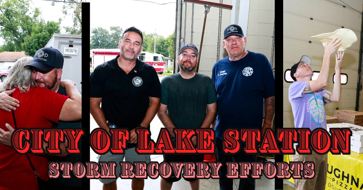 A transformative community effort: City of Lake Station provides thousands with food, water, and shelter in derecho storm recovery efforts
