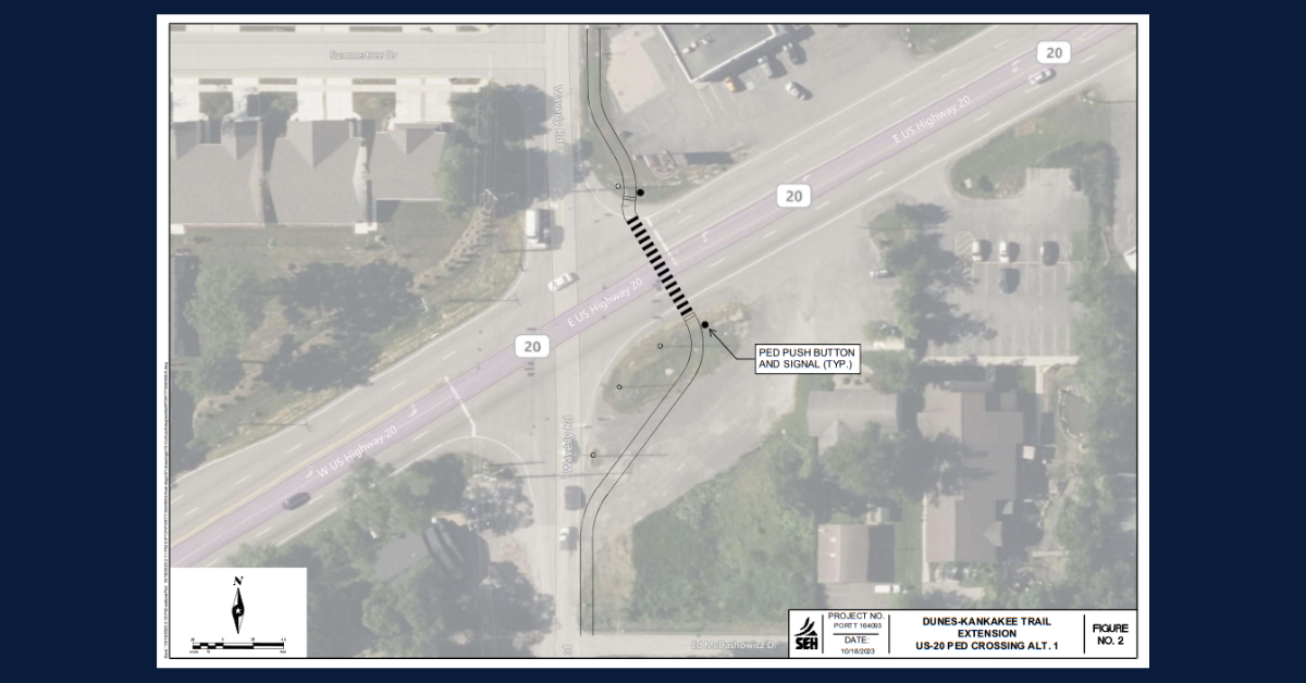 Purchased plot of key land helps to progress Dunes Kankakee Trail in Town of Porter