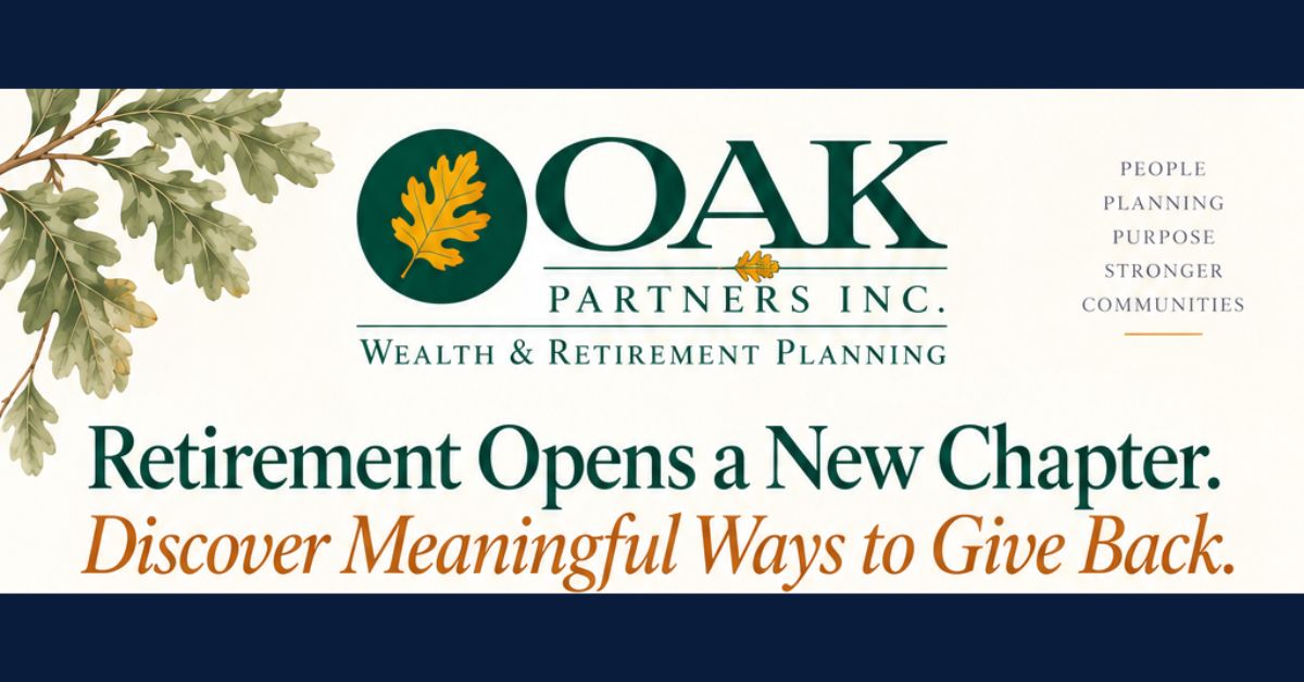 Retirement Opens a New Chapter with Oak Partners
