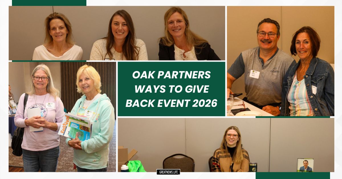 Oak Partners Ways to Give Back Event 2026