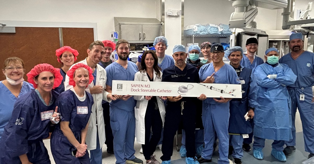 Powers Health Community Hospital performs Indiana’s first SAPIEN M3™ mitral valve replacement procedure